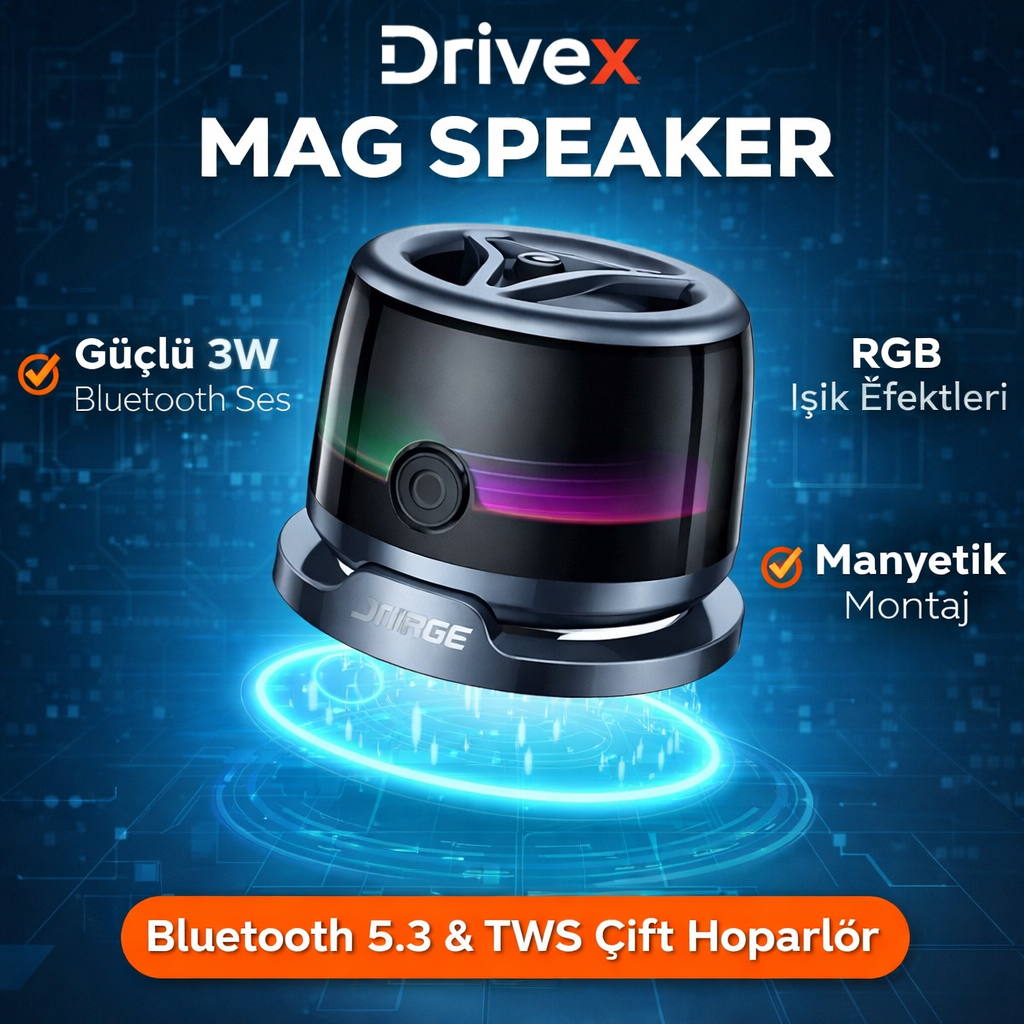 DRİVEX | Manyetik Hoparlör