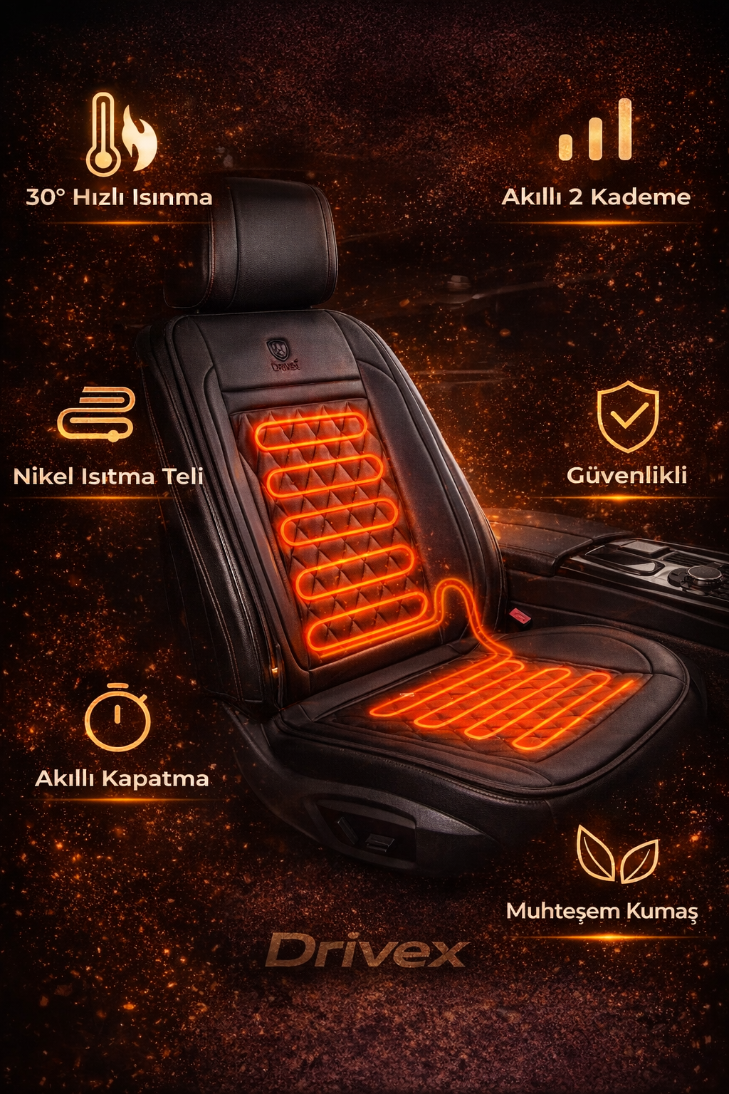Drivex | Koltuk Isıtma